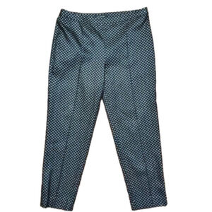 𝅺ST JOHN Emma Fit Pant Cavier Silver 12 NWT